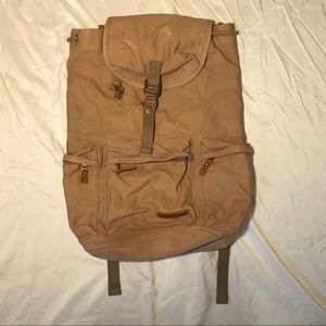Canvas backpack